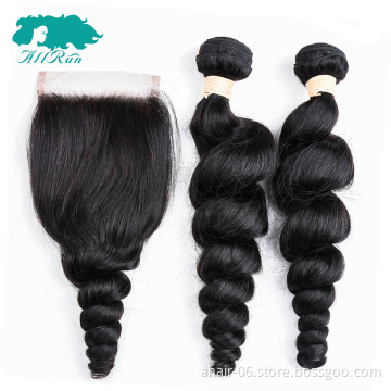 Drop ship virgin 100% loose human hair bulk extension